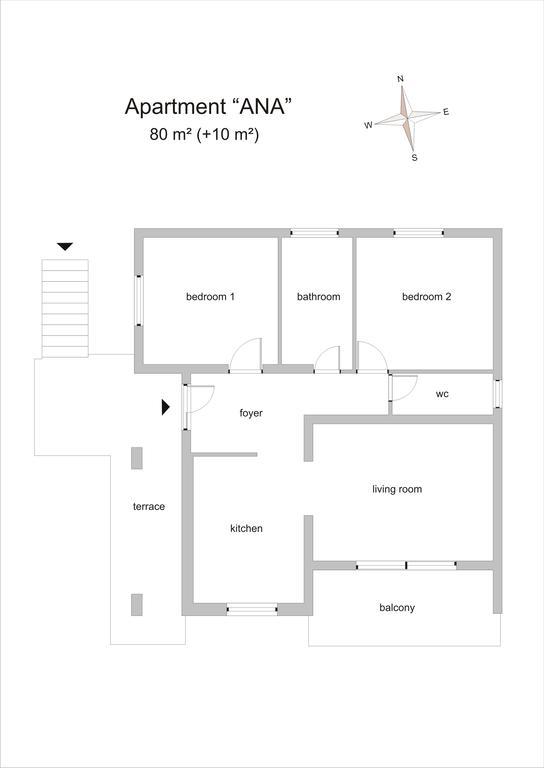 Ana Apartment Rabac Room photo